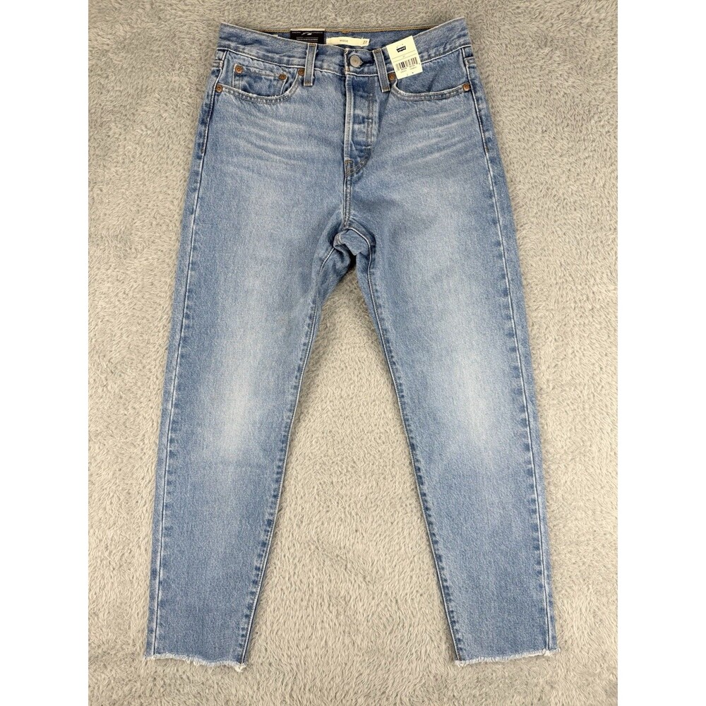 Levi's Light Blue Ankle & Cropped Jeans